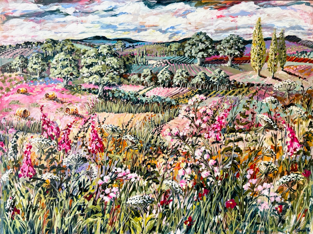 Cathy Usatoff- Blushing Splendour