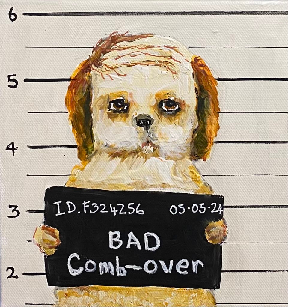 Karen Gray - Bad comb-over