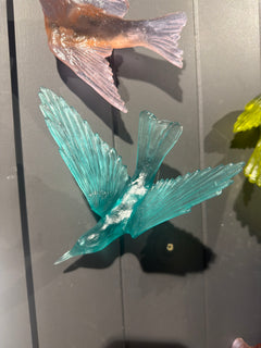 Luke Jacomb Studio - Bellbird Wings back (Teal)