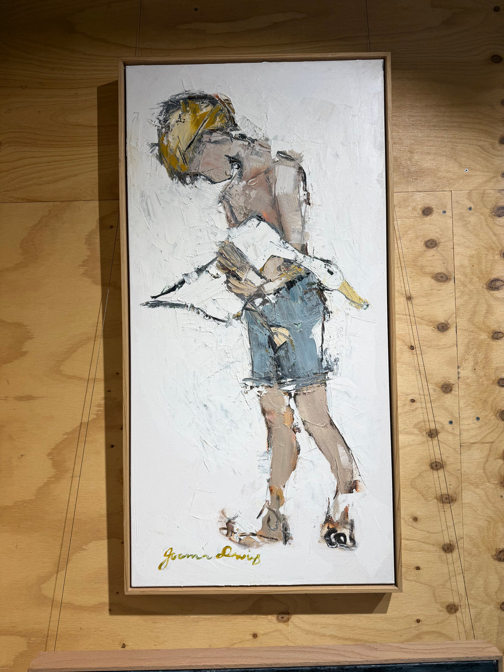 Joanna Davies - Boy with Goose