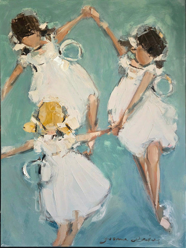 Joanna Davies - Three little girls right