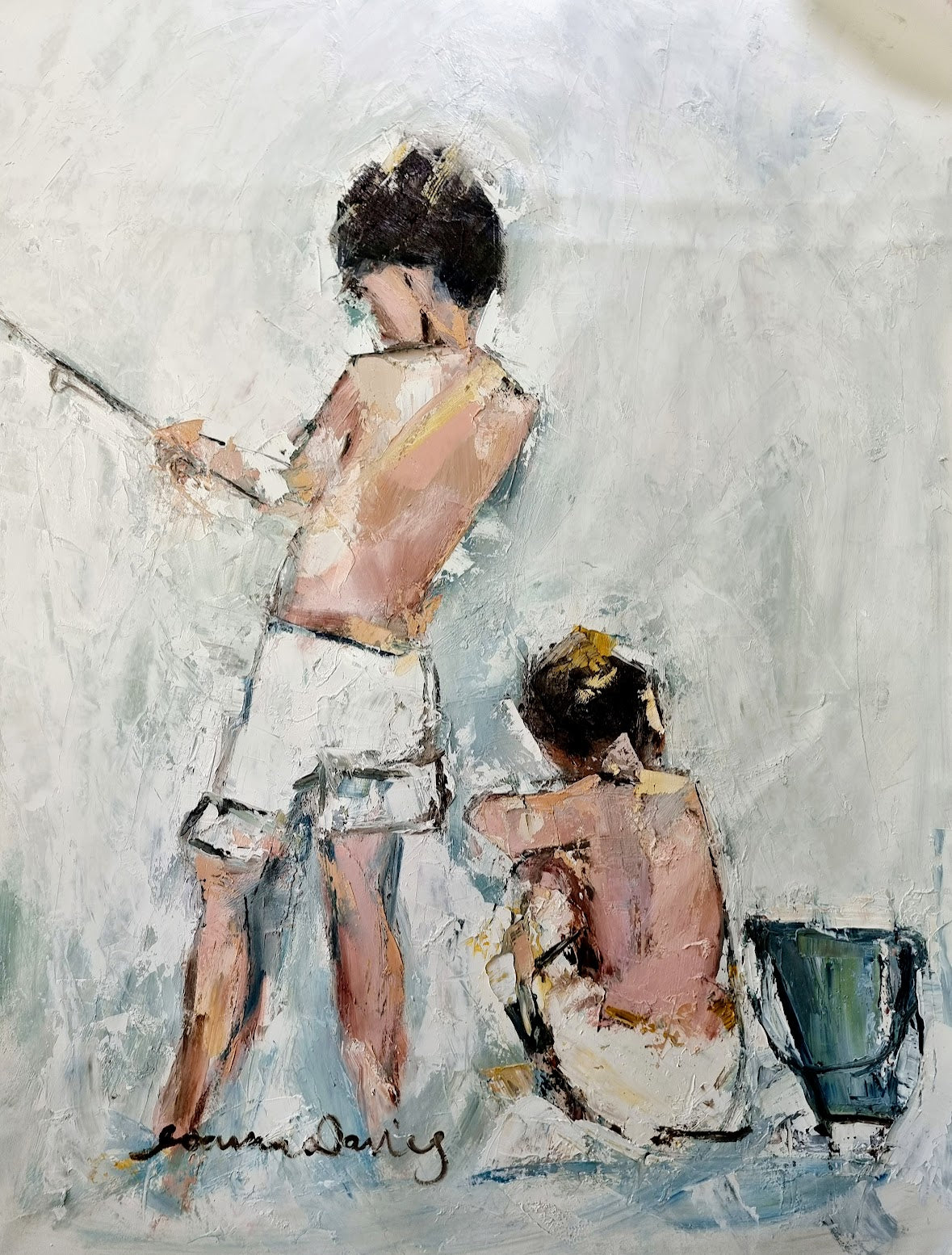 Joanna Davies - Brothers Fishing