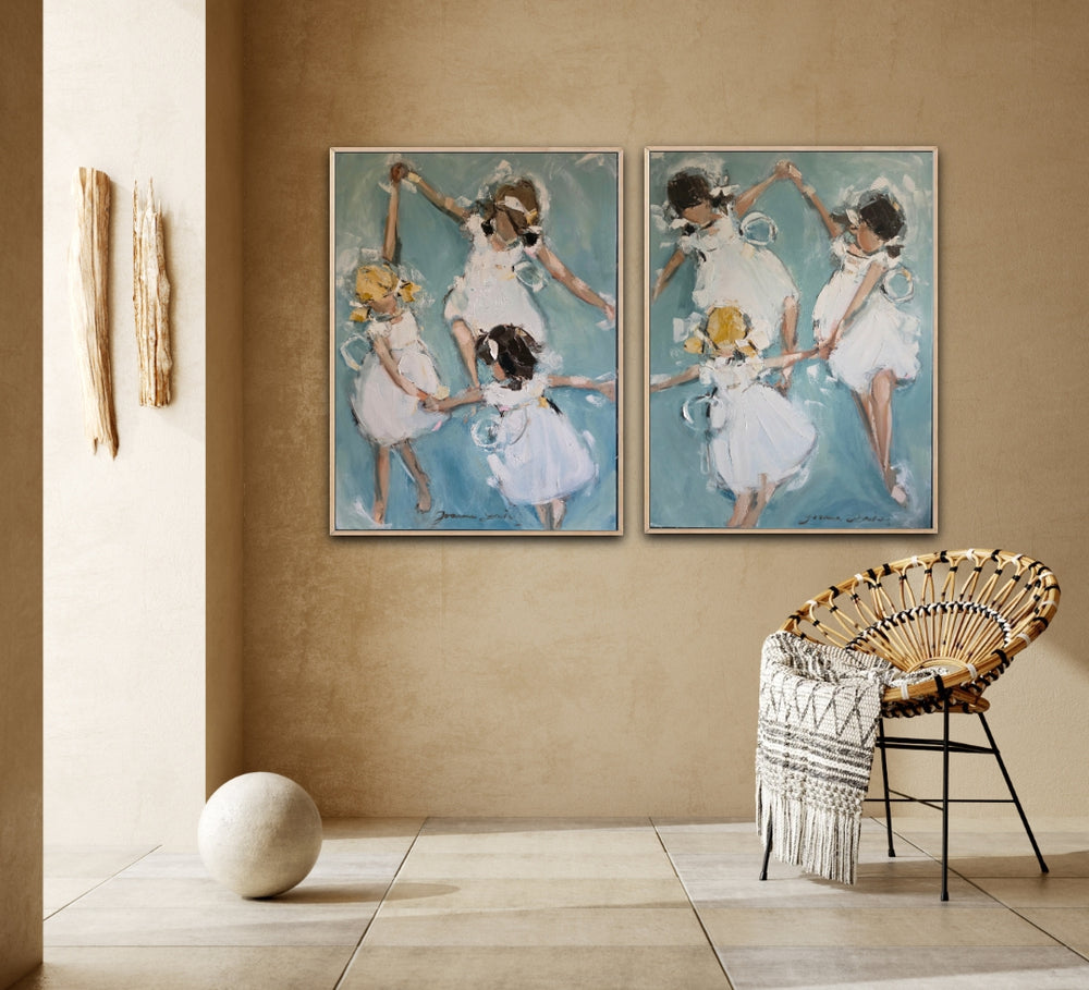 Joanna Davies - Three little girls left