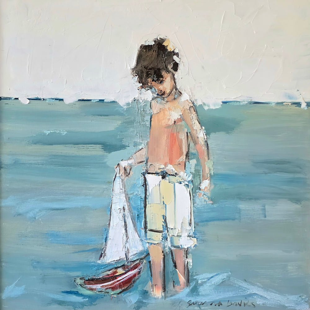 Joanna Davies - His red boat