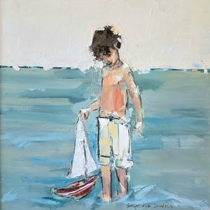 Joanna Davies - His red boat