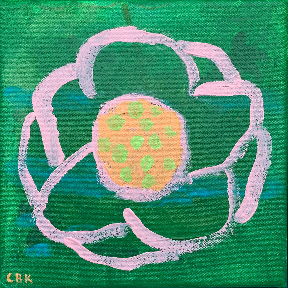 Crystal Knight - Polka Dot Flower