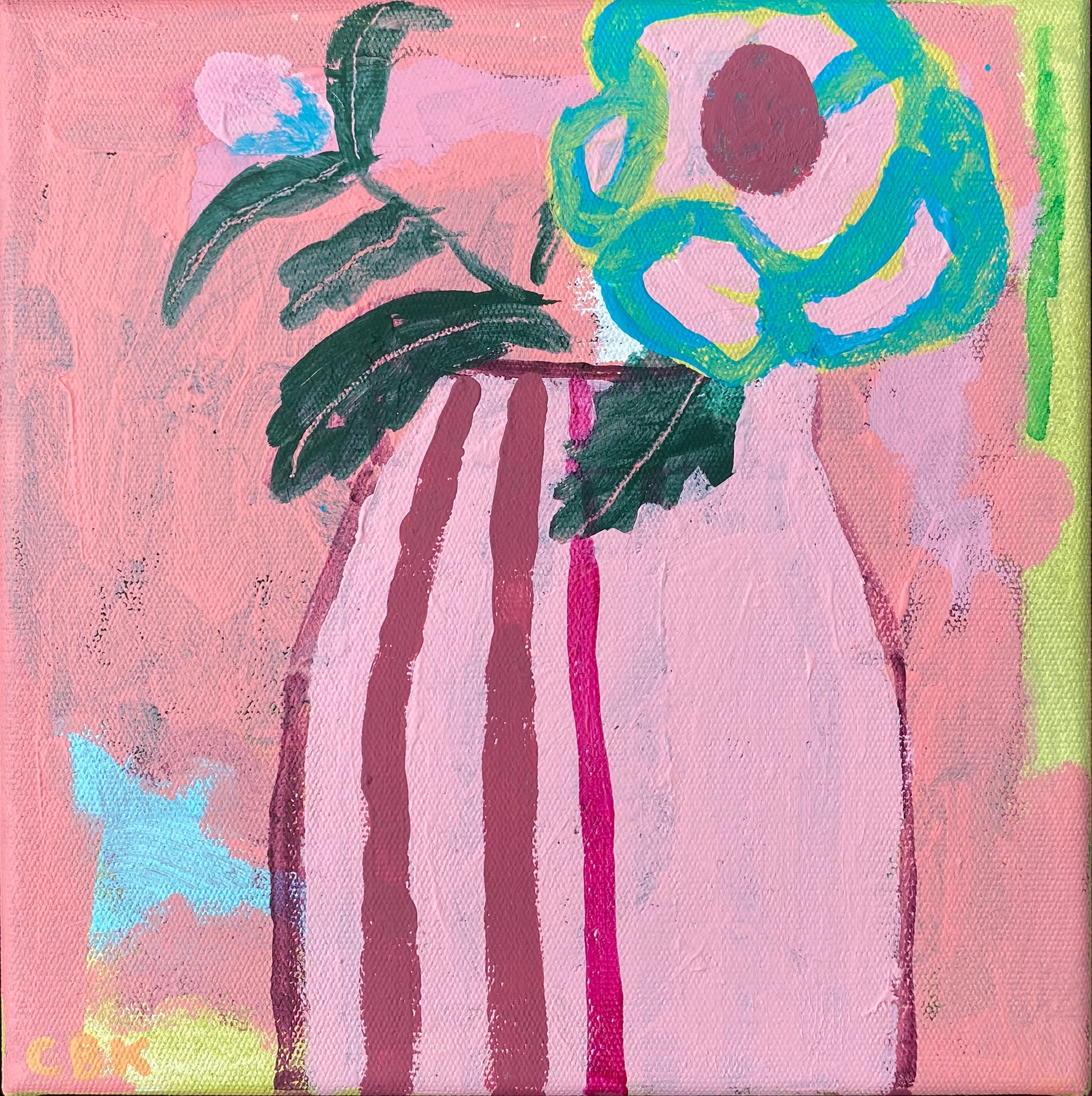 Crystal Knight - Flower & Stripes