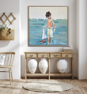 Joanna Davies - His red boat