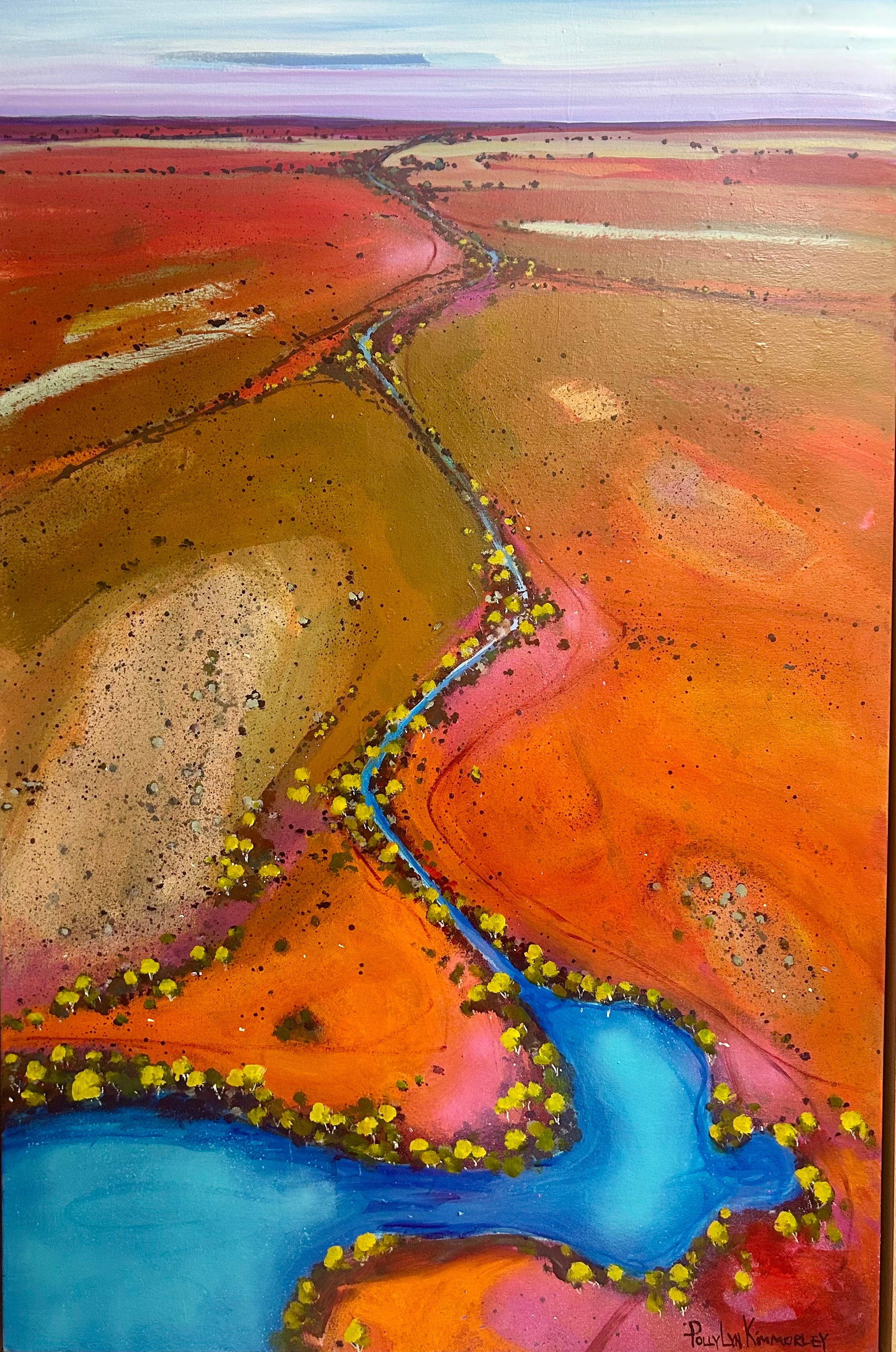 Polly Kimmorley - Outback Lake
