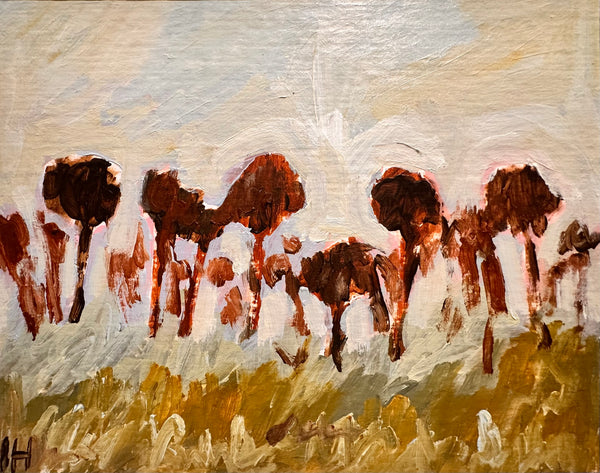 Ingrid Haughton - Flame trees