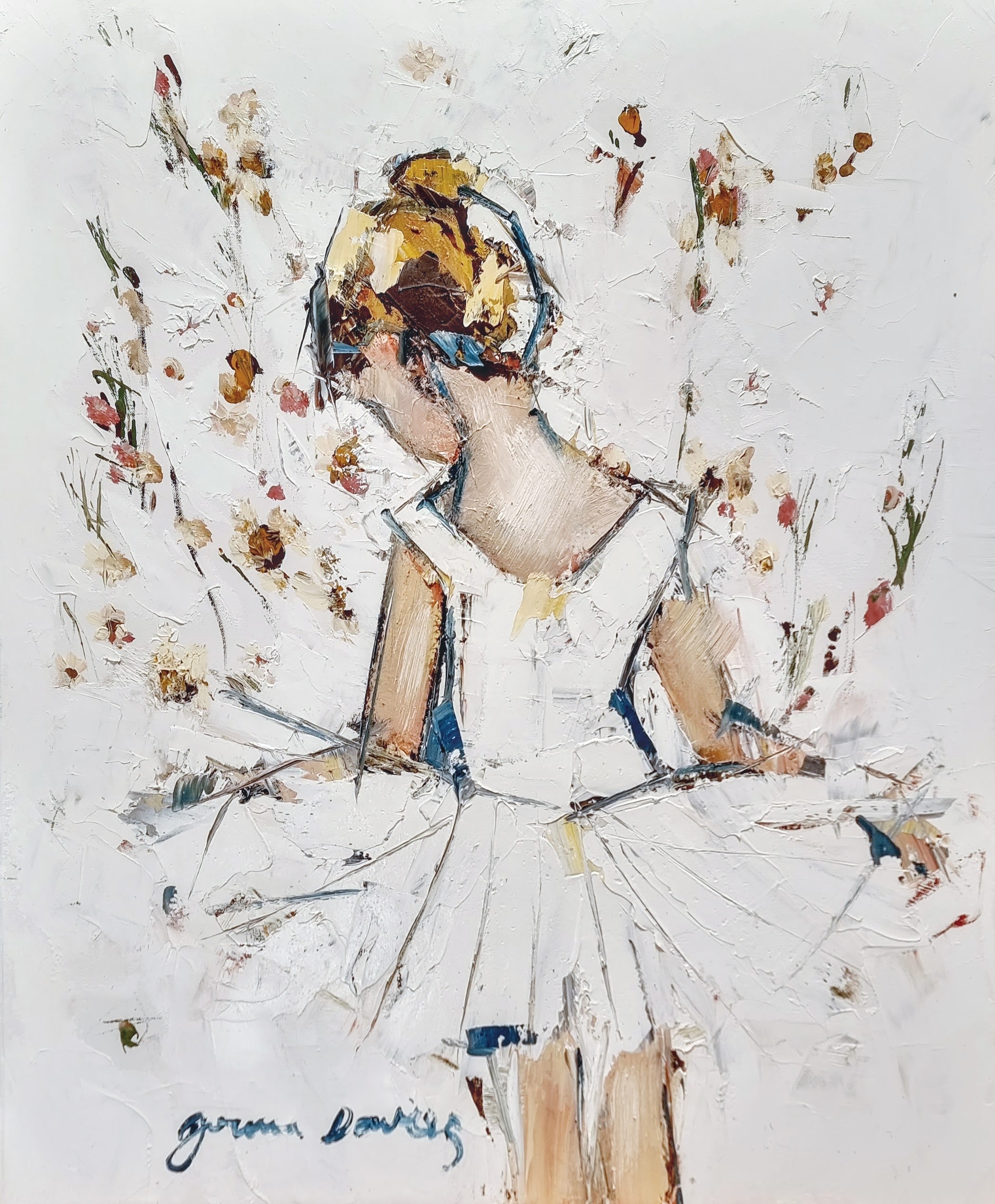 Joanna Davies - Dancer in Wax Flowers