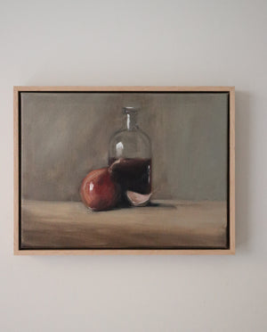 Jessica Olpp - Bouteille, oignon et ail