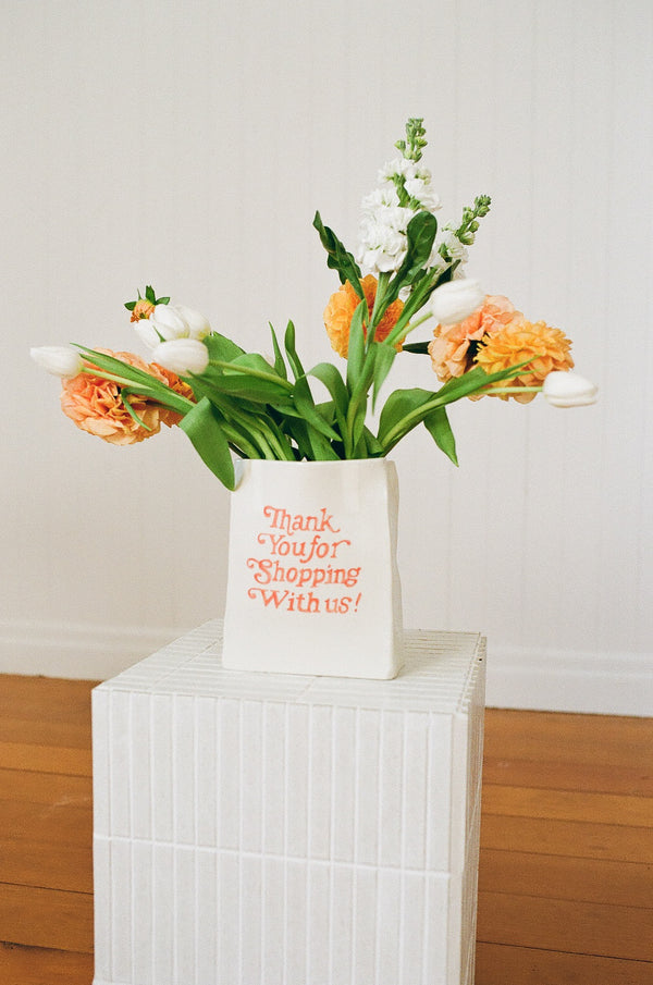 Kleyn Ceramics - Thank you for shopping vase