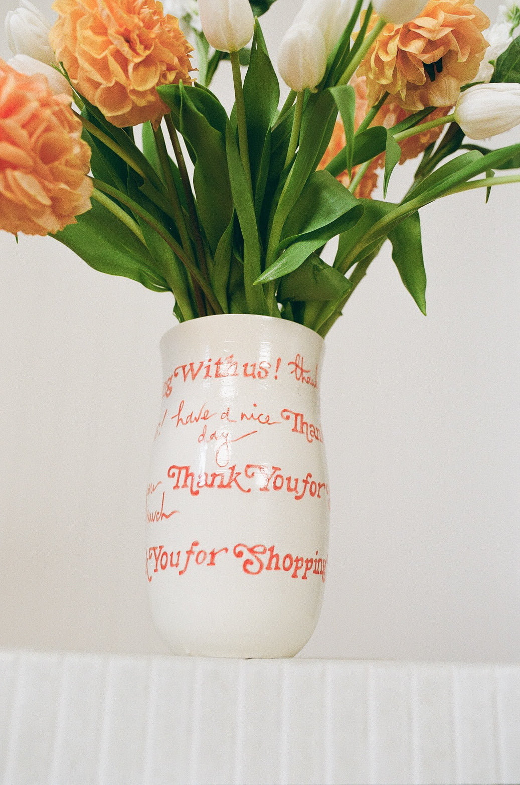 Kleyn Ceramics - Thank you for shopping vase