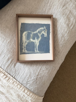 Ingrid Haughton - Lone Blue Horse