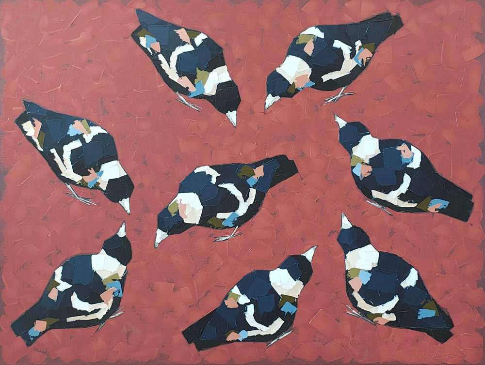 Tanya Boyes - Gathered in the red