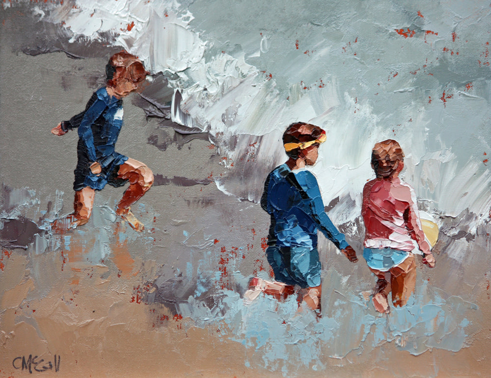 Claire McCall - Beach Ball In The Waves