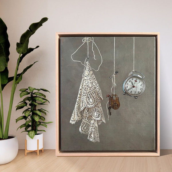 Trudi Harley - Clock Doily and Lock