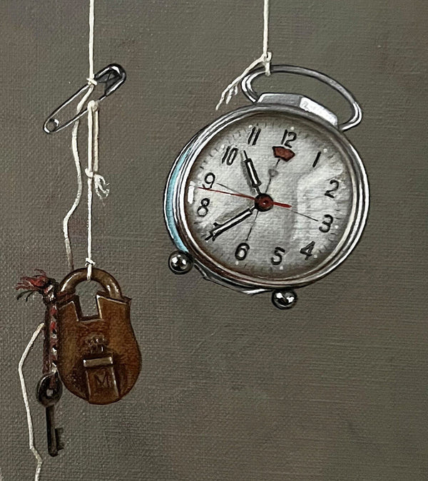 Trudi Harley - Clock Doily and Lock