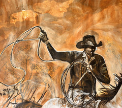 Ingrid Haughton - Cowboy with Lasso
