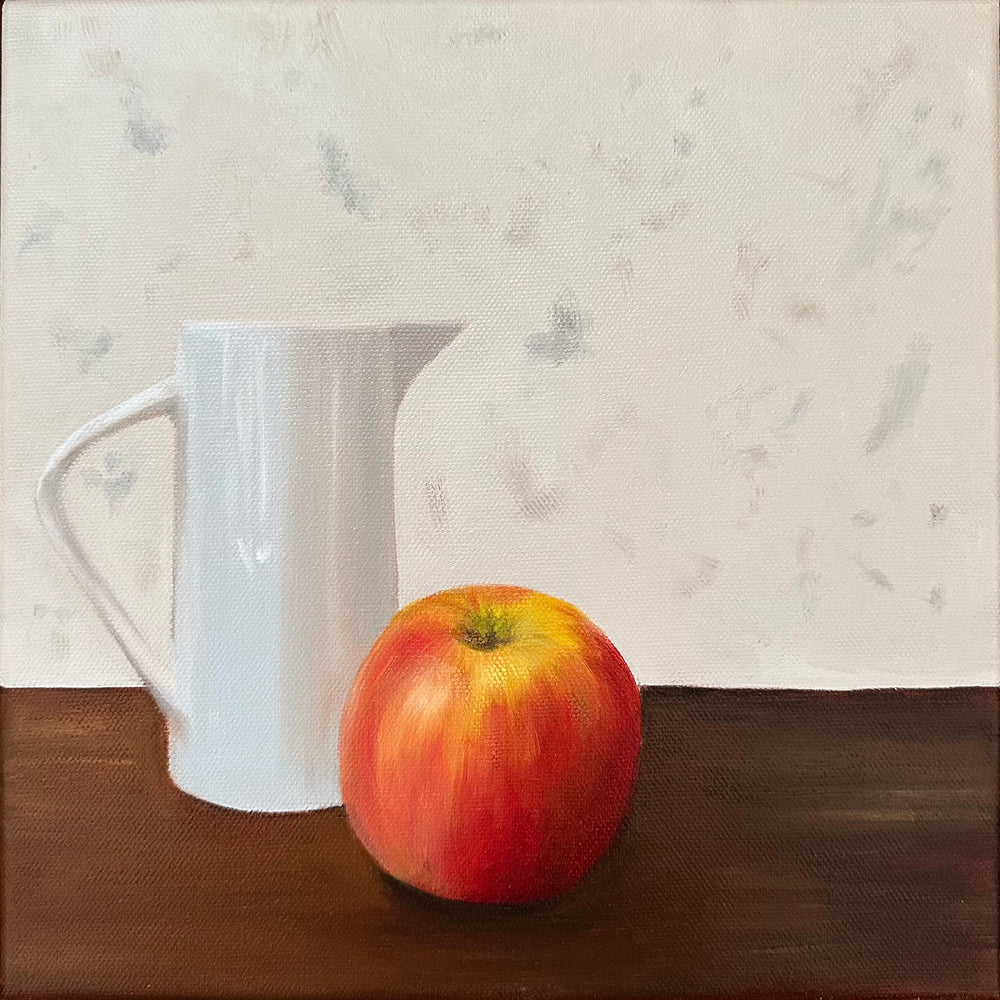 Clare Lewis - Creamer Jug with Gala apple
