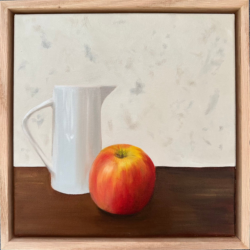 Clare Lewis - Creamer Jug with Gala apple