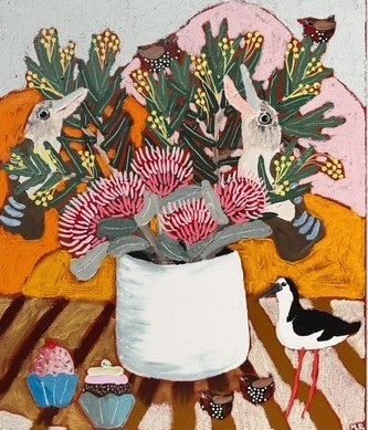 Moody Rabbit - Cupcakes and Orange Legs