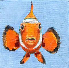 Karen Gray - Orange clown