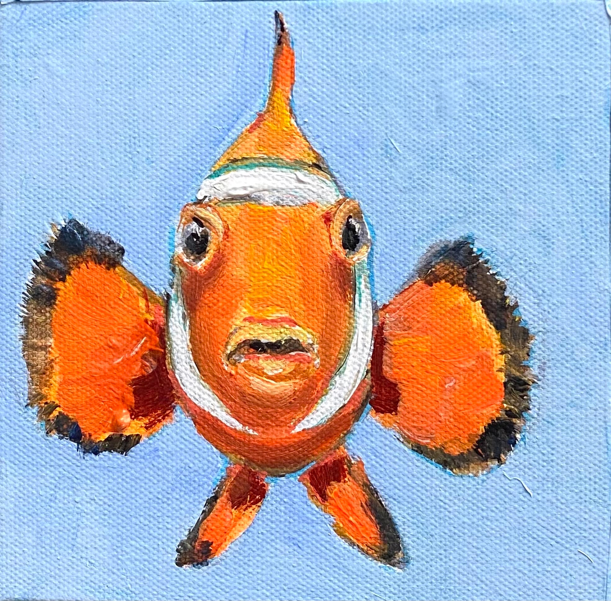 Karen Gray - Orange clown