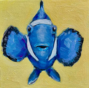 Karen Gray - Blue clown