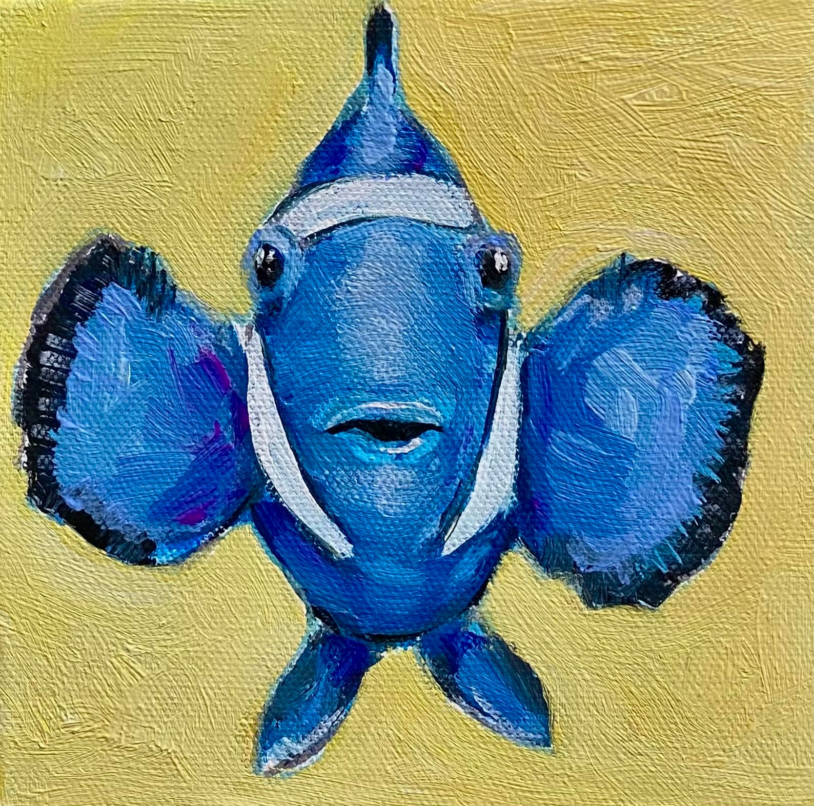 Karen Gray - Blue clown