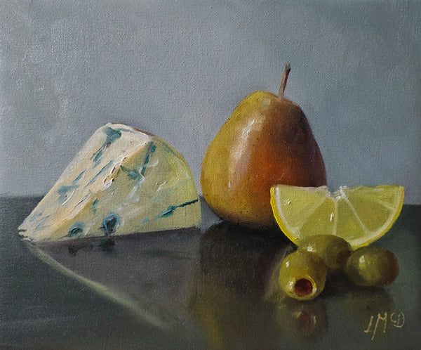 Llael McDonald - Blue cheese and pear