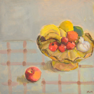 Deborah McLennan - Peach and platter