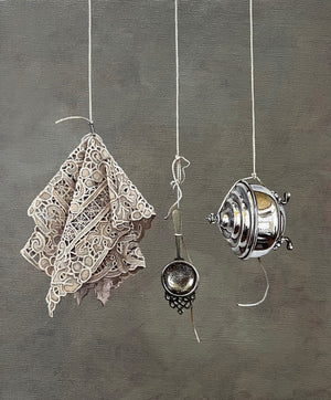 Trudi Harley - Doily and Tea Strainer