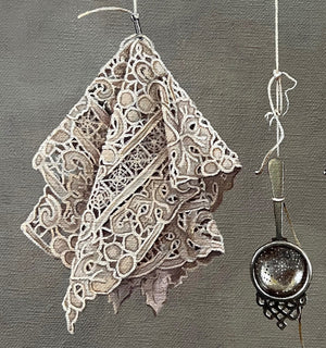 Trudi Harley - Doily and Tea Strainer