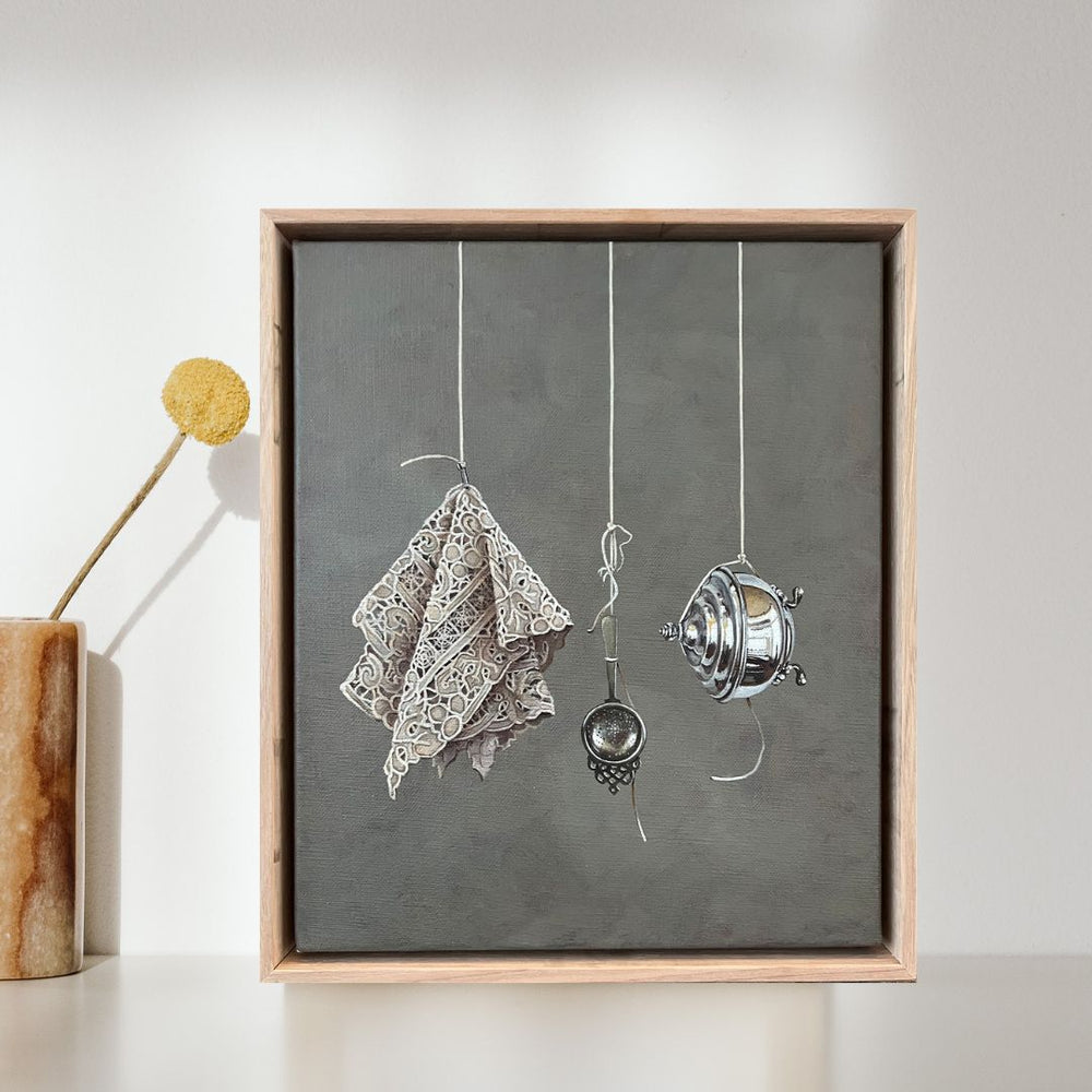 Trudi Harley - Doily and Tea Strainer