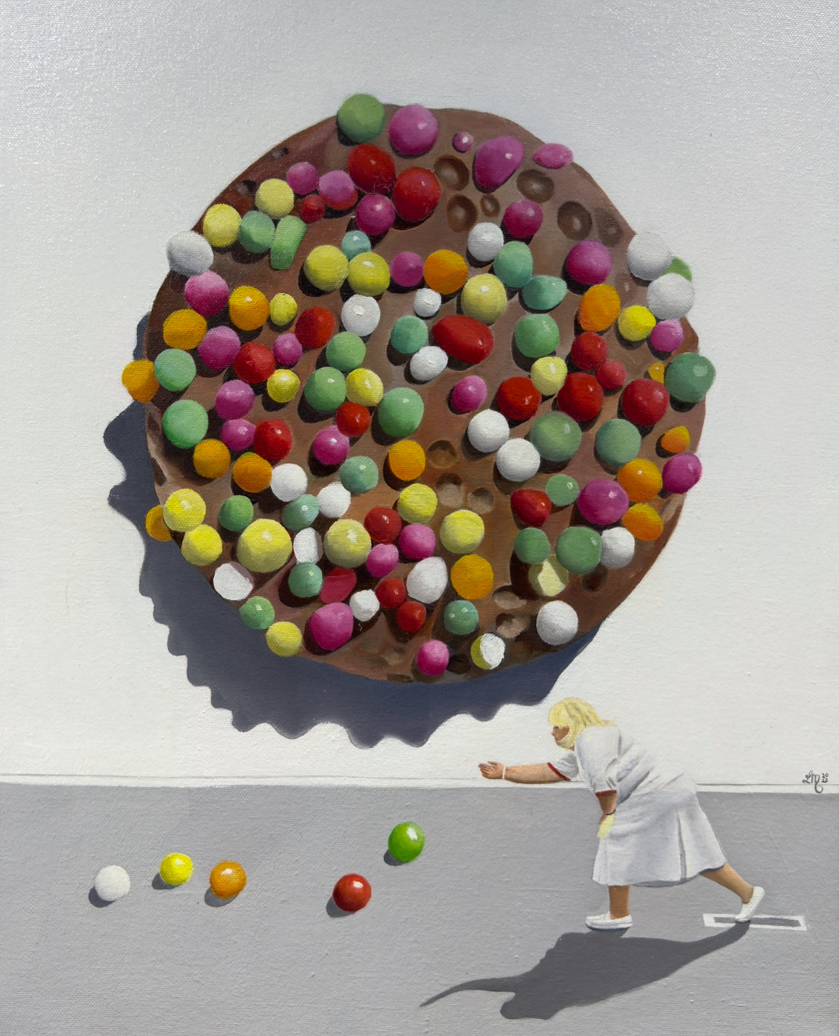 Leonie McIntosh - Freckle bowling