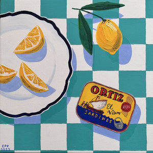 Eliza Koch - Ortiz Sardines with Lemons