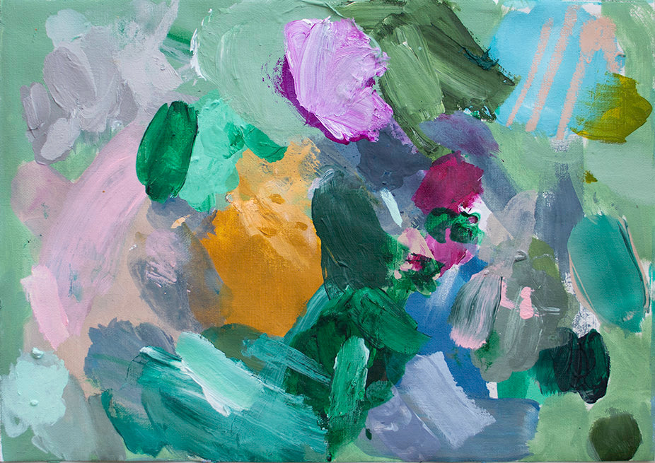 Madeleine McKinlay - Emerald Hills One & Emerald Hills  Two (Palette - Unframed)
