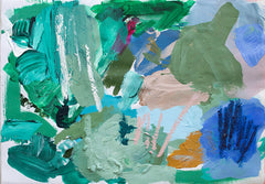 Madeleine McKinlay - Emerald Hills One & Emerald Hills  Two – Palette No.2 (Palette -  Unframed)