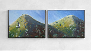 Sam Patterson-Smith - Dawn On The Hills. No.2 (Diptych)