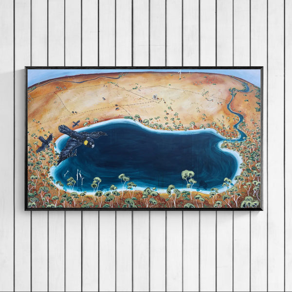 Sam Patterson-Smith - The Paddocks by The Waterhole