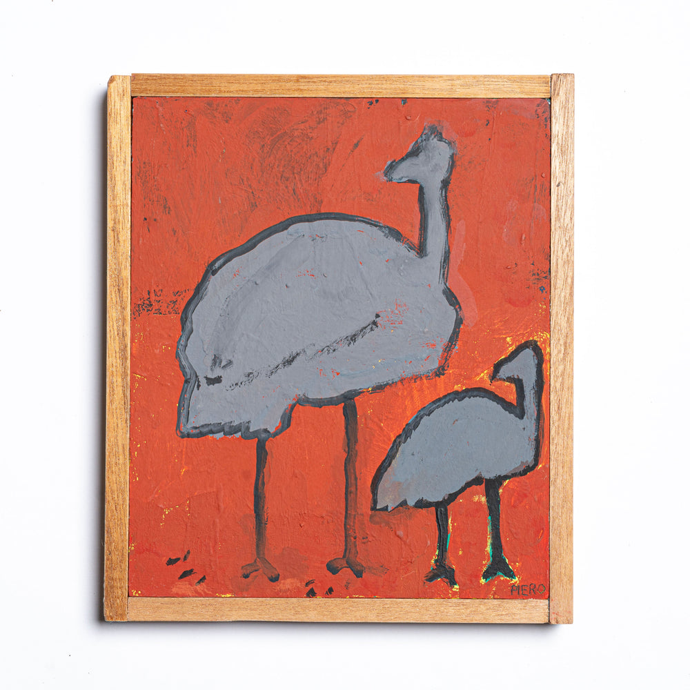 Piero Clemente Garreffa - Emus at Hattah