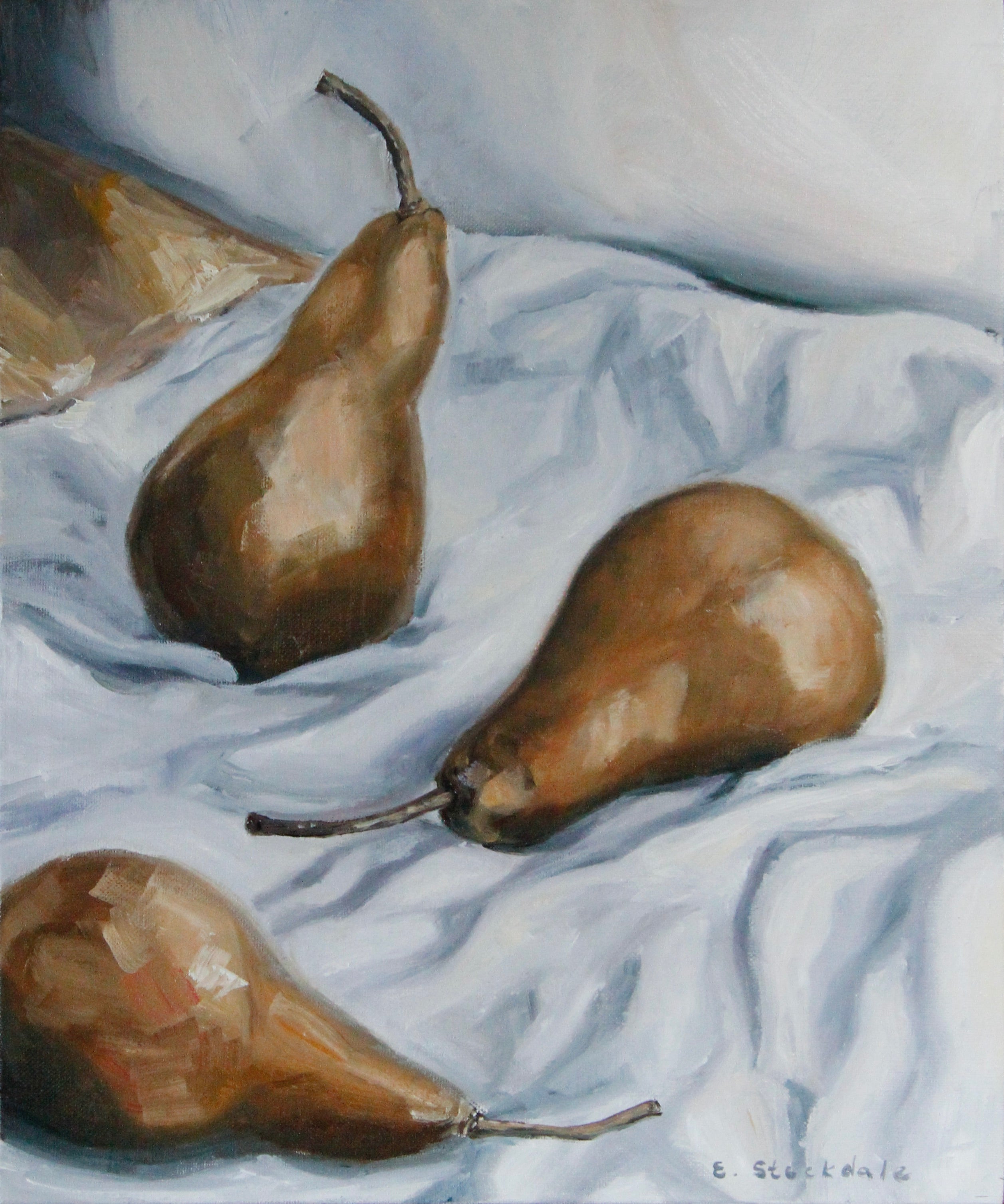 Eva Stockdale - Happy Trio of Pears