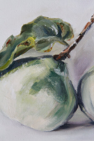 Eva Stockdale - Pair of green quinces