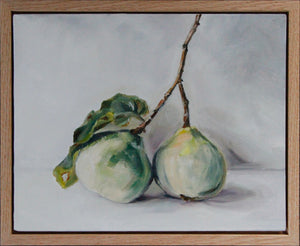 Eva Stockdale - Pair of green quinces