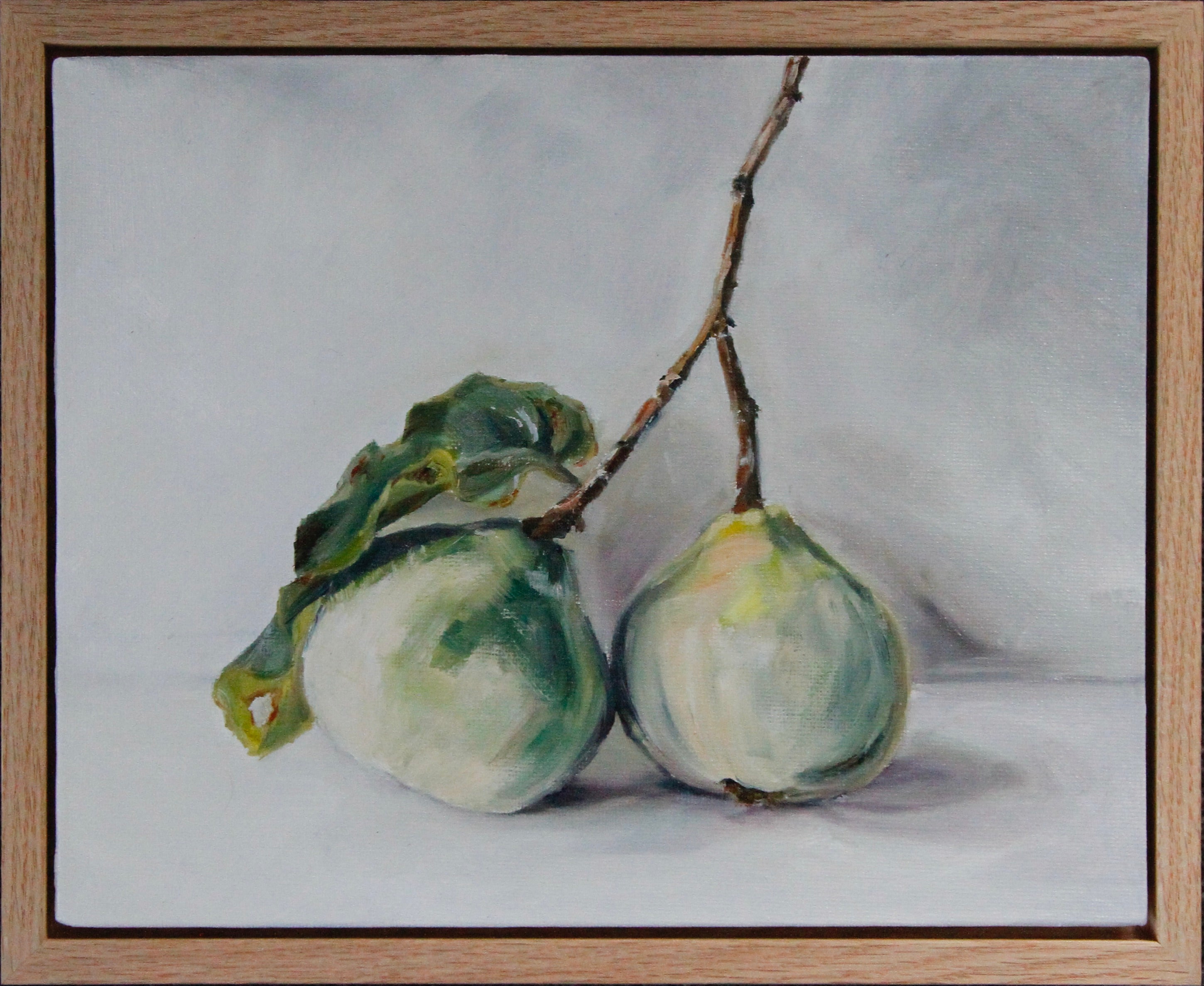 Eva Stockdale - Pair of green quinces