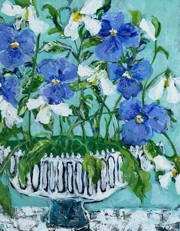 Rachael Little - Blue vase