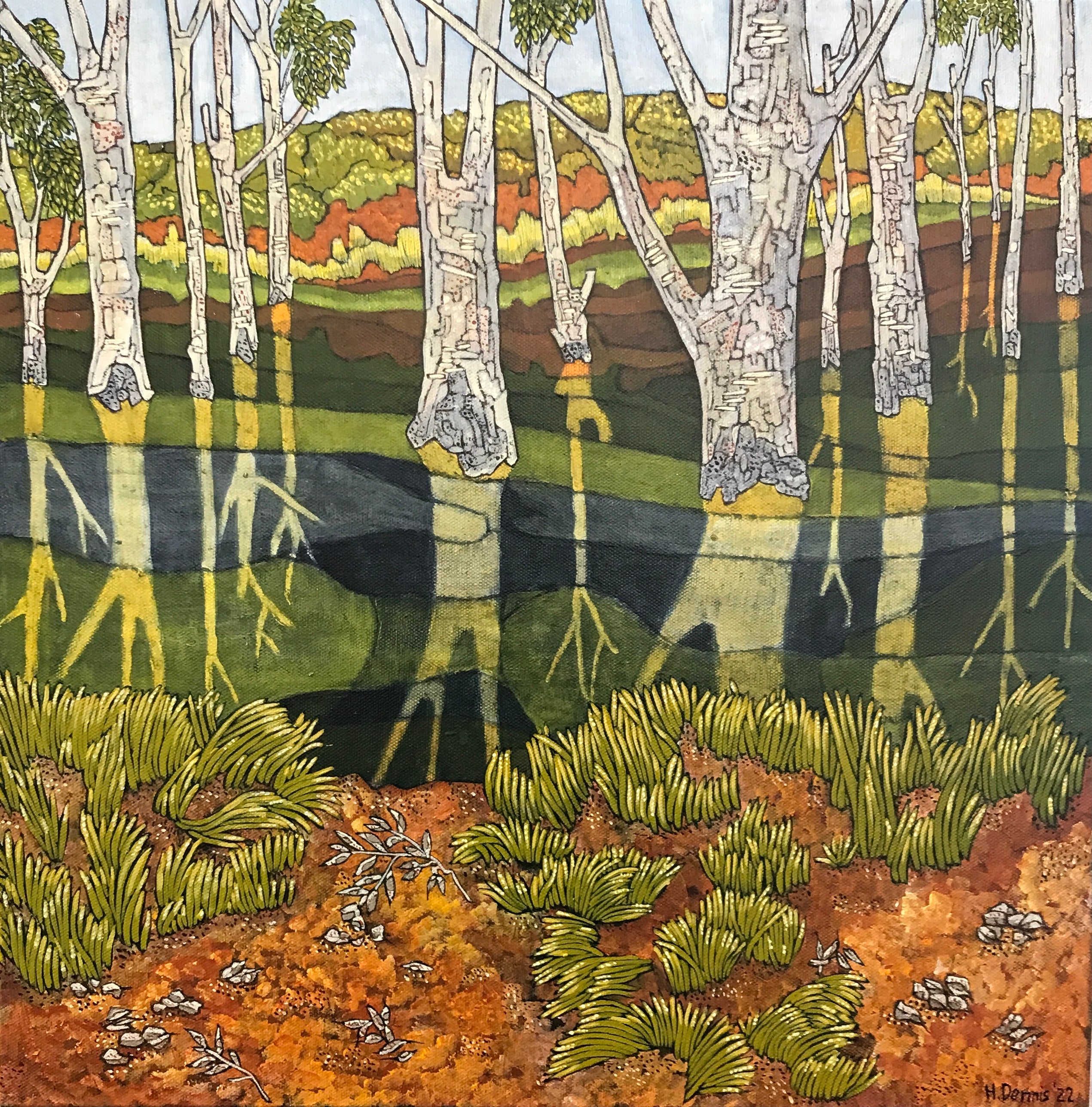 Helen Dennis - Ephemeral Lagoon - Still Waters