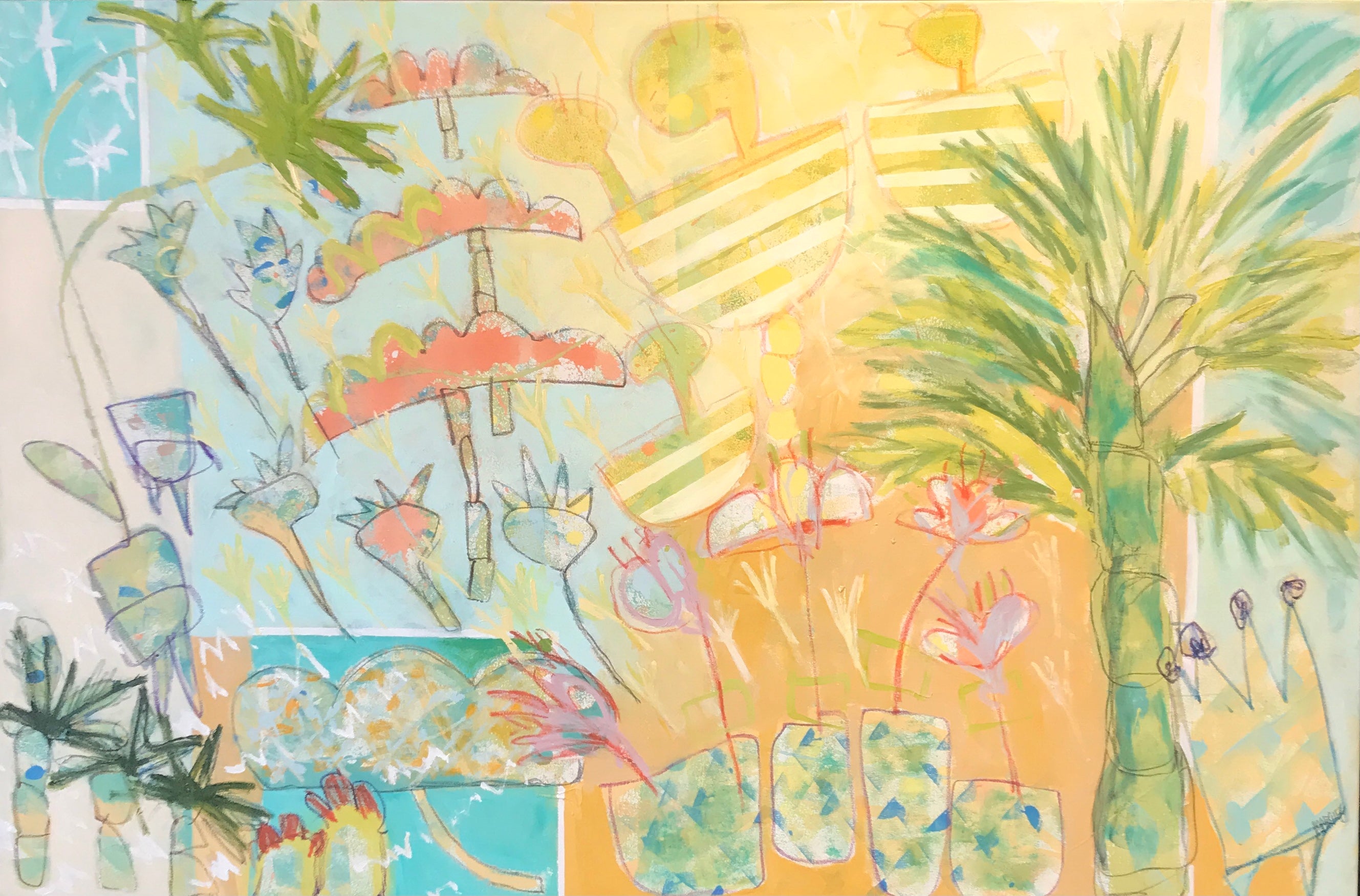 Margaret Delahunty Spencer - Pieces of Summer and Nanna's Wallpaper #3